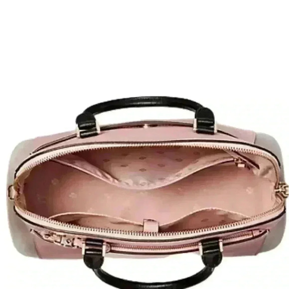 Kate Spade Rococo Pink & Grey Satchel New - Picture 2 of 9